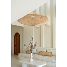 Afbeelding in Gallery-weergave laden, Kussenhoes Raffia Rechthoekig - Naturel - 35x100 cm