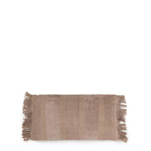 Afbeelding in Gallery-weergave laden, Kussenhoes 'Oh My Gee' - Concrete Velvet Bruin - 30x50 cm