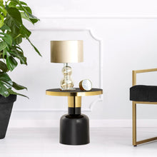 Afbeelding in Gallery-weergave laden, Bijzettafel Glamour rond ø 45 H 45 cm