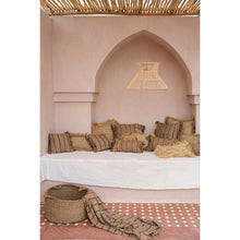 Afbeelding in Gallery-weergave laden, Luxe Handgeweven Katoenen Plaid - Beige Zwart