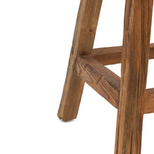 Afbeelding in Gallery-weergave laden, Teakhouten Barkruk - Naturel