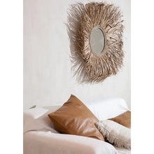 Afbeelding in Gallery-weergave laden, Leren Kussenhoes - Camel - 60x60 cm