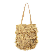 Afbeelding in Gallery-weergave laden, Raffia Bahama's Tas - Natural