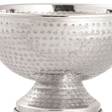 Afbeelding in Gallery-weergave laden, Wijnkoeler flessenkoeler metaal ø 29 cm champagnekoeler rond zilver goud ijskoeler champagnekoeler
