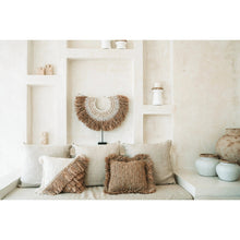 Afbeelding in Gallery-weergave laden, Katoenen Kussenhoes Raffia - Naturel Wit - 40x40