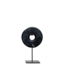 Afbeelding in Gallery-weergave laden, The Marble Disc on Stand - Zwart - S