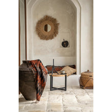 Afbeelding in Gallery-weergave laden, Luxe Handgeweven Katoenen Plaid - Zwart Oranje