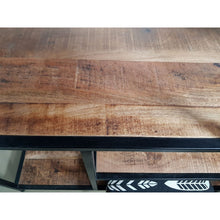 Afbeelding in Gallery-weergave laden, Loftstijl staande kast met metalen frame en mangohout