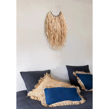 Afbeelding in Gallery-weergave laden, Kussenhoes 'Saint Tropez'- Blauw Natuurlijk - 30x50 cm