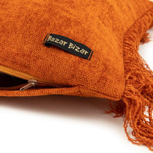 Afbeelding in Gallery-weergave laden, Kussenhoes 'Oh My Gee' - Roest Fluweel - 40x40 cm