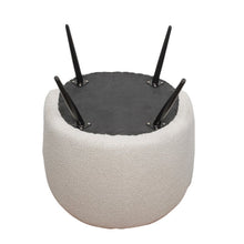 Afbeelding in Gallery-weergave laden, High five fauteuil wit parelmoer (bouclé)