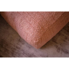 Afbeelding in Gallery-weergave laden, Stijlvolle katoenen poef - Zalmroze