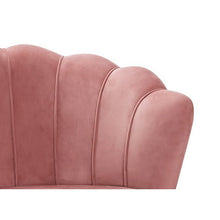 Afbeelding in Gallery-weergave laden, Fluwelen schelpenbank roze