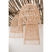 Afbeelding in Gallery-weergave laden, De Amalfi Hanglamp - Naturel rotan - M