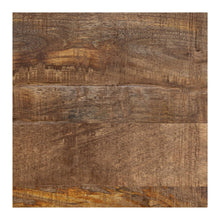 Afbeelding in Gallery-weergave laden, Set van twee bloemenzuilen van massief mangohout