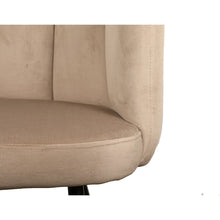 Afbeelding in Gallery-weergave laden, High Five eetkamerstoel Zandwit Velvet, set van 2