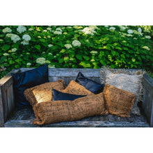 Afbeelding in Gallery-weergave laden, Leren Kussenhoes - Zwart - 40x40 cm