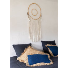 Afbeelding in Gallery-weergave laden, Kussenhoes Saint Tropez - Blauw naturel - 50x50 cm