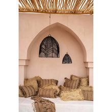 Afbeelding in Gallery-weergave laden, Kussenhoes 'Oh My Gee' - Beige Zwart - 40x40 cm