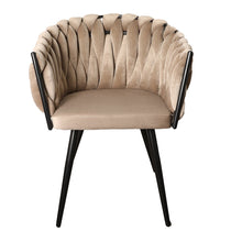 Afbeelding in Gallery-weergave laden, Wave stoel zandwit (Set van 2)