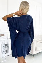 Afbeelding in Gallery-weergave laden, Vlinderjurk met ceintuur