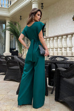 Afbeelding in Gallery-weergave laden, Stijlvolle jumpsuit met wijde pijpen