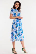 Afbeelding in Gallery-weergave laden, Chiffon jurk met verstelbare taille en ceintuur