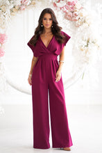 Afbeelding in Gallery-weergave laden, Stijlvolle jumpsuit met wijde pijpen