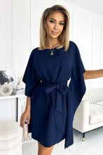 Afbeelding in Gallery-weergave laden, Vlinderjurk met ceintuur