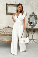 Afbeelding in Gallery-weergave laden, Stijlvolle jumpsuit met wijde pijpen