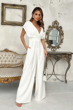 Afbeelding in Gallery-weergave laden, Stijlvolle jumpsuit met wijde pijpen