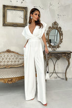 Afbeelding in Gallery-weergave laden, Stijlvolle jumpsuit met wijde pijpen
