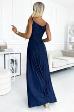 Afbeelding in Gallery-weergave laden, Elegante maxi lange jurk met split