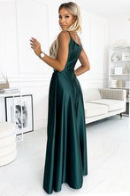 Afbeelding in Gallery-weergave laden, Elegante maxi lange jurk met split