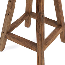 Afbeelding in Gallery-weergave laden, Teakhouten Barkruk - Naturel