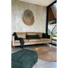 Afbeelding in Gallery-weergave laden, Kussenhoes 'Oh My Gee' - Bosgroen - 35x100 cm