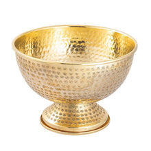 Afbeelding in Gallery-weergave laden, Wijnkoeler flessenkoeler metaal ø 29 cm champagnekoeler rond zilver goud ijskoeler champagnekoeler