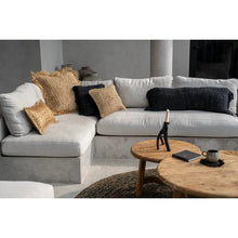 Afbeelding in Gallery-weergave laden, Kussenhoes 'Oh My Gee' - Zwart Marine - 40x40 cm