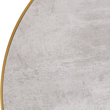 Afbeelding in Gallery-weergave laden, Salontafelset 'Saar' rond 80 en 60cm, kleur goud / beton
