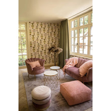 Afbeelding in Gallery-weergave laden, Stijlvolle katoenen poef - Zalmroze