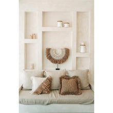 Afbeelding in Gallery-weergave laden, Kussenhoes Raffia Vierkant - Naturel - 40x40 cm