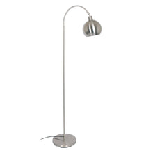 Afbeelding in Gallery-weergave laden, Vloerlamp van metaal met RVS look