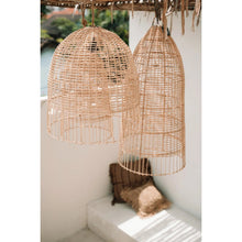 Afbeelding in Gallery-weergave laden, De Amalfi Hanglamp - Naturel rotan - M