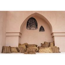 Afbeelding in Gallery-weergave laden, The Oh My Gee Kussenhoes - Beige Zwart - 60x60