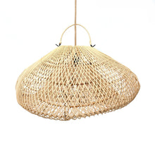 Afbeelding in Gallery-weergave laden, Handgemaakte Rotan Hanglamp - Naturel - M