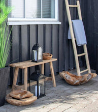 Afbeelding in Gallery-weergave laden, XXL Schaal Teakhout Ø 60 x H 17 cm