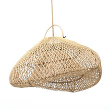 Afbeelding in Gallery-weergave laden, Handgemaakte Rotan Hanglamp - Naturel - M
