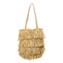 Afbeelding in Gallery-weergave laden, Raffia Bahama&#39;s Tas - Natural
