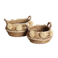 Afbeelding in Gallery-weergave laden, Charmante Opslagoplossing: De Pompom Basket Large
