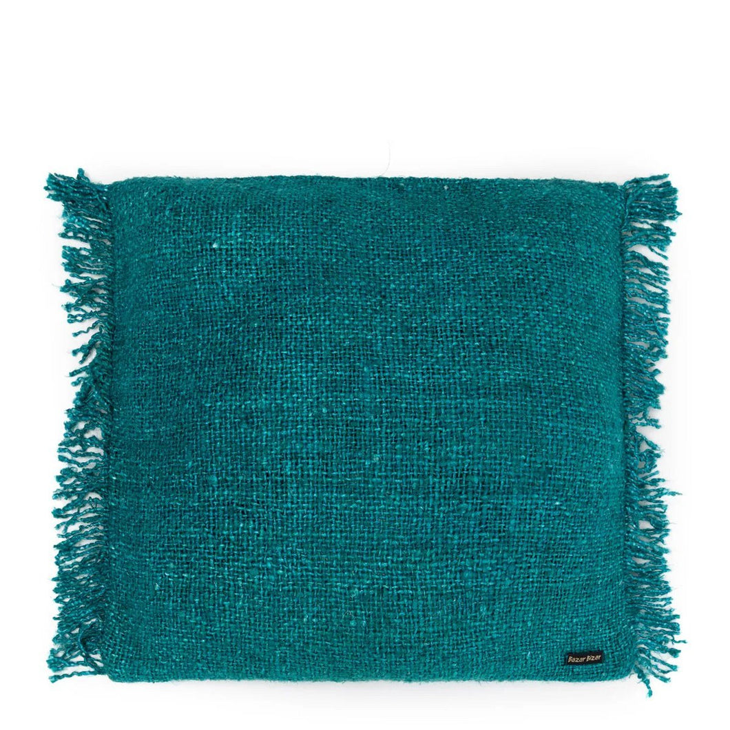 Kussenhoes 'Oh My Gee' - Aqua - 60x60 cm